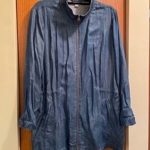 J. Jill Dark Blue Jean Jacket